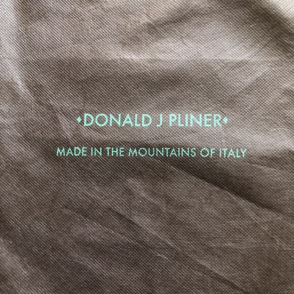 DONALD J. PLINER Drawstring Dust Bag Purse Handbag Shoes 10 3/4" x 15" Preowned - Picture 2 of 3
